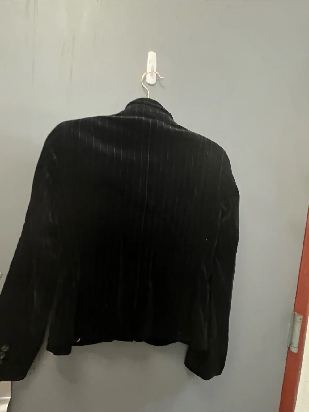Banana Republic Black Corduroy Blazer with Elbow Patch